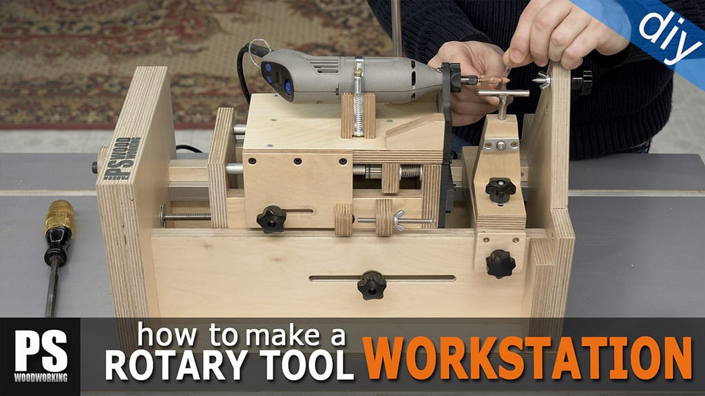 Homemade Rotary Tool Workstation (2) - Paoson Blog - DIY TOOLS
