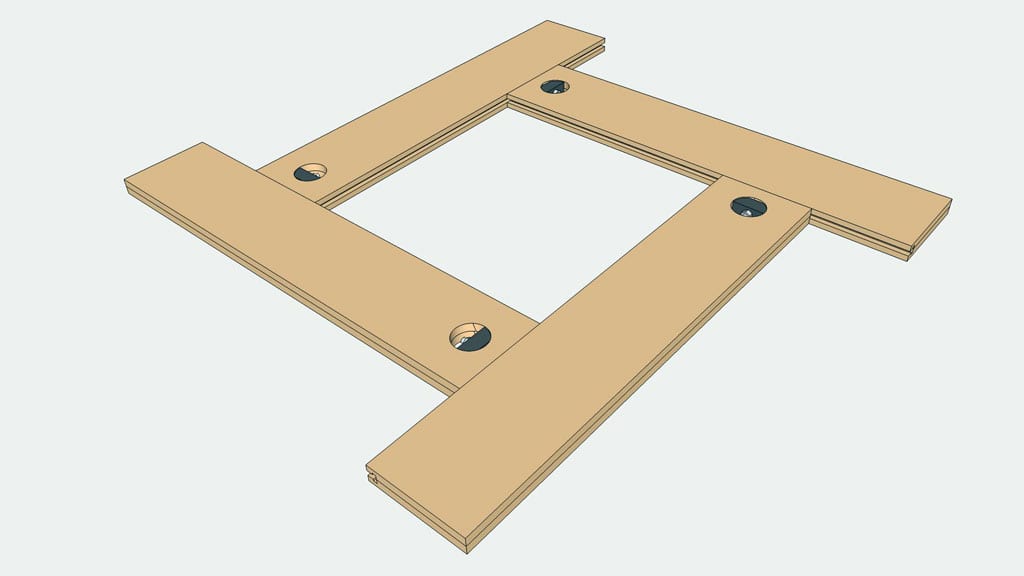 DIY Adjustable Router Template Guide - Paoson Blog - Routers / Drill