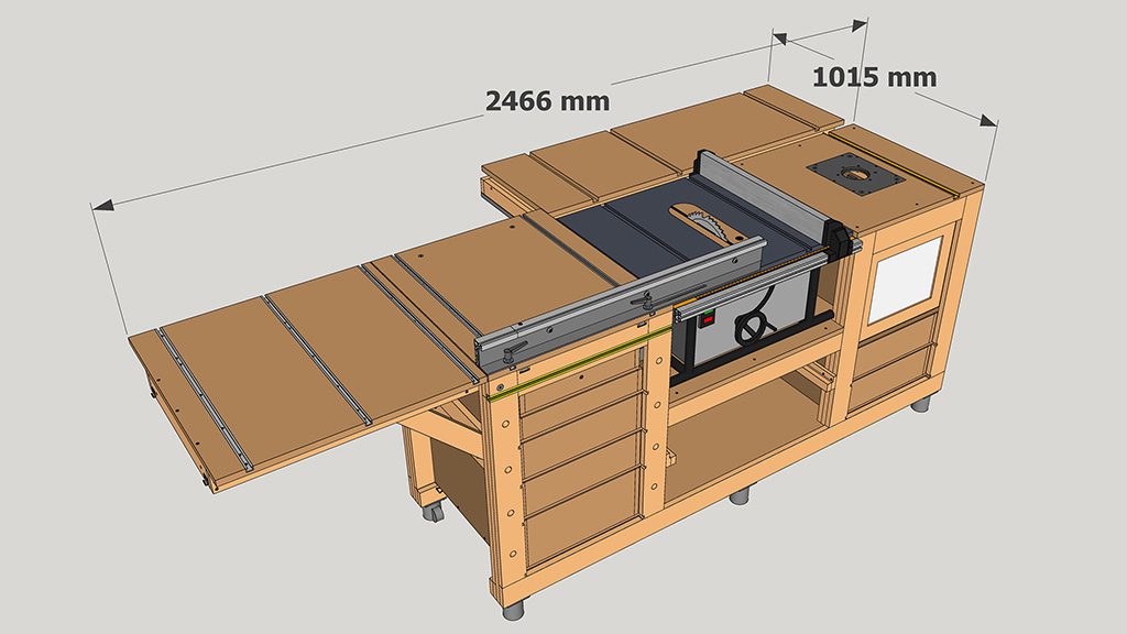 DIY Workbench Side Folding Table - Workbench / Stand